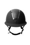 HORZE kask jeździecki AURORA czarny/srebrny 58-60