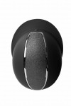 HORZE kask jeździecki AURORA czarny/srebrny 58-60