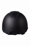 HKM kask jeździecki LADY SHIELD ELEGANT czarny/srebrny 55-57
