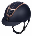 FAIR PLAY kask jeździecki QUANTINUM CHIC rosegold granatowy L 59-61