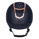 FAIR PLAY kask jeździecki QUANTINUM CHIC rosegold granatowy L 59-61