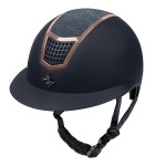 FAIR PLAY kask jeździecki QUANTINUM ECLIPSE ROSEGOLD granatowy L 59-61