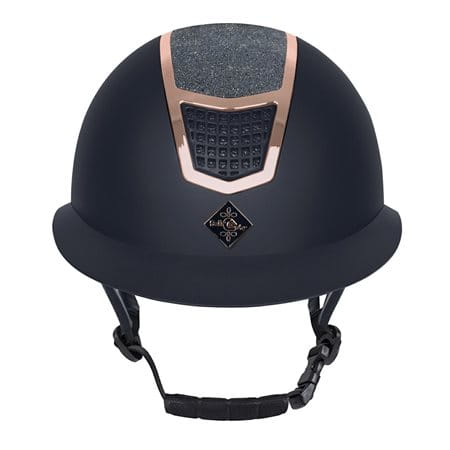 FAIR PLAY kask jeździecki QUANTINUM ECLIPSE ROSEGOLD granatowy L 59-61