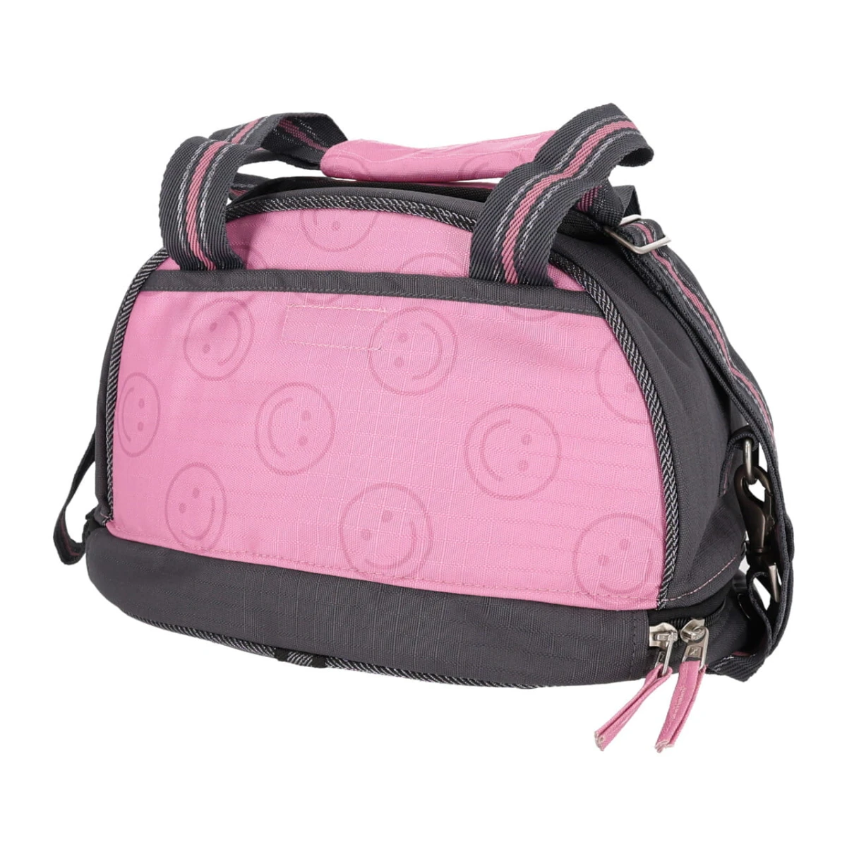 QHP torba na kask jeździecki CHERRY PINK