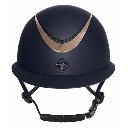 FAIR PLAY kask jeździecki APOLEUS rosegold granatowy 52-54 S