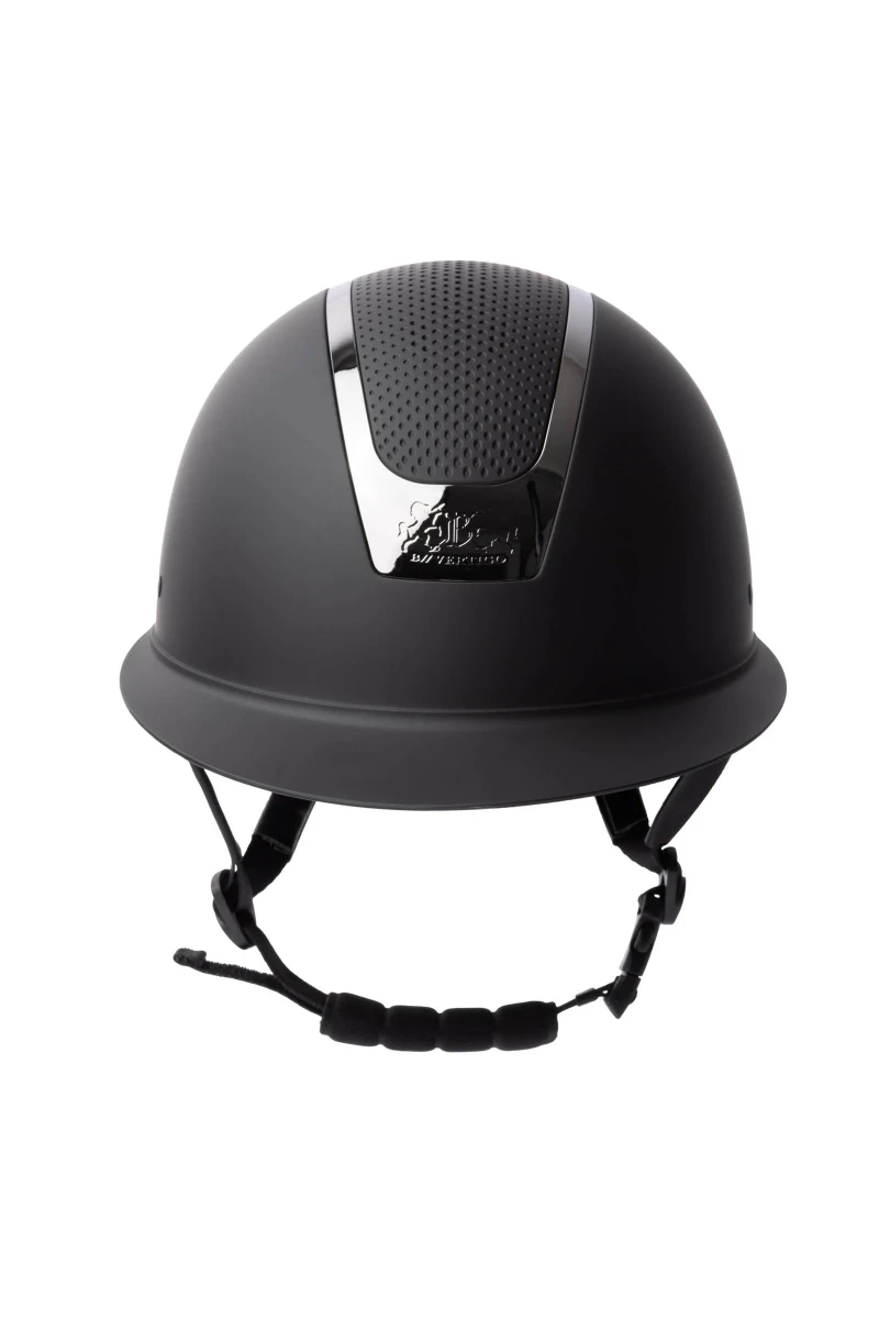 B Vertigo ZENITH MIPS kask jeździecki czarny/metaliczny 55-57