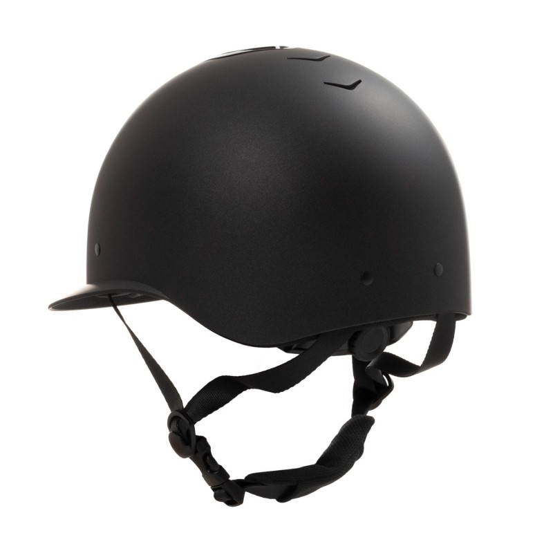EQUESTRO kask jeździecki AZAEL czarny 52–54 cm S