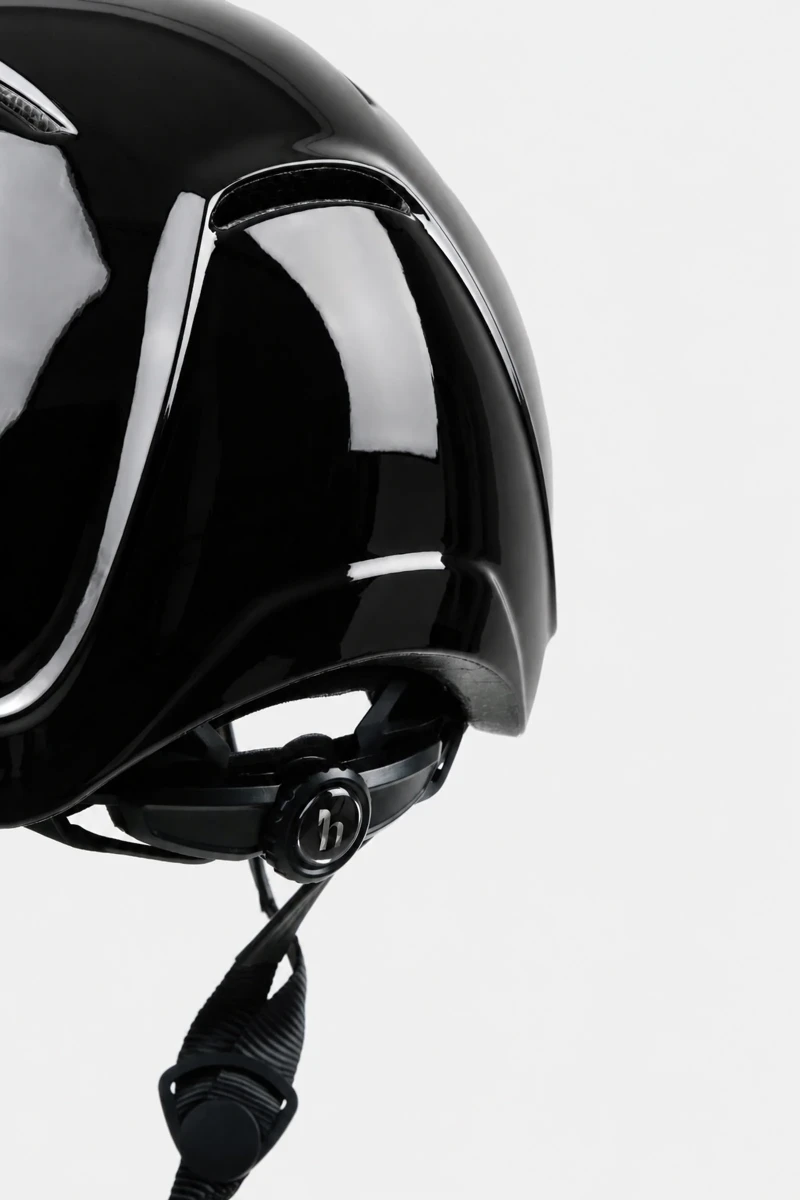 HORZE kask jeździecki Guardian Gloss ERT czarny S