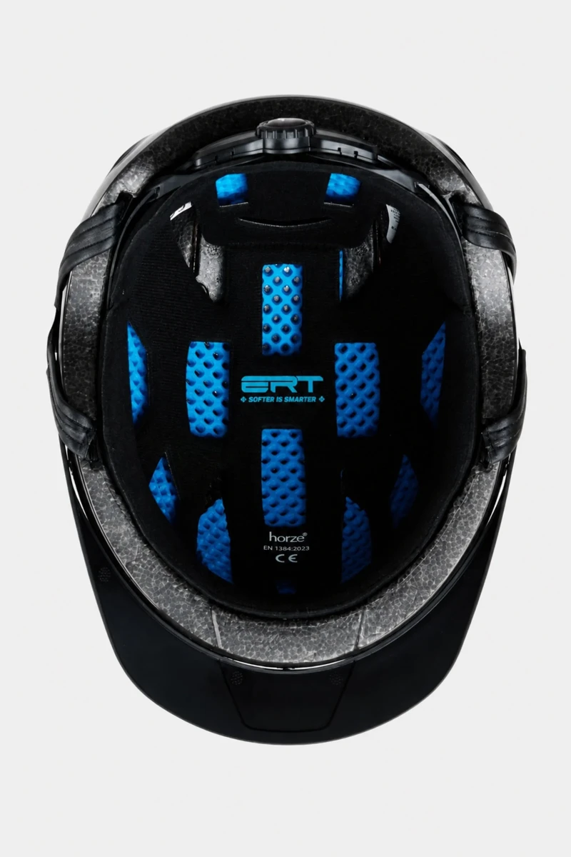 HORZE kask jeździecki Guardian Gloss ERT czarny S