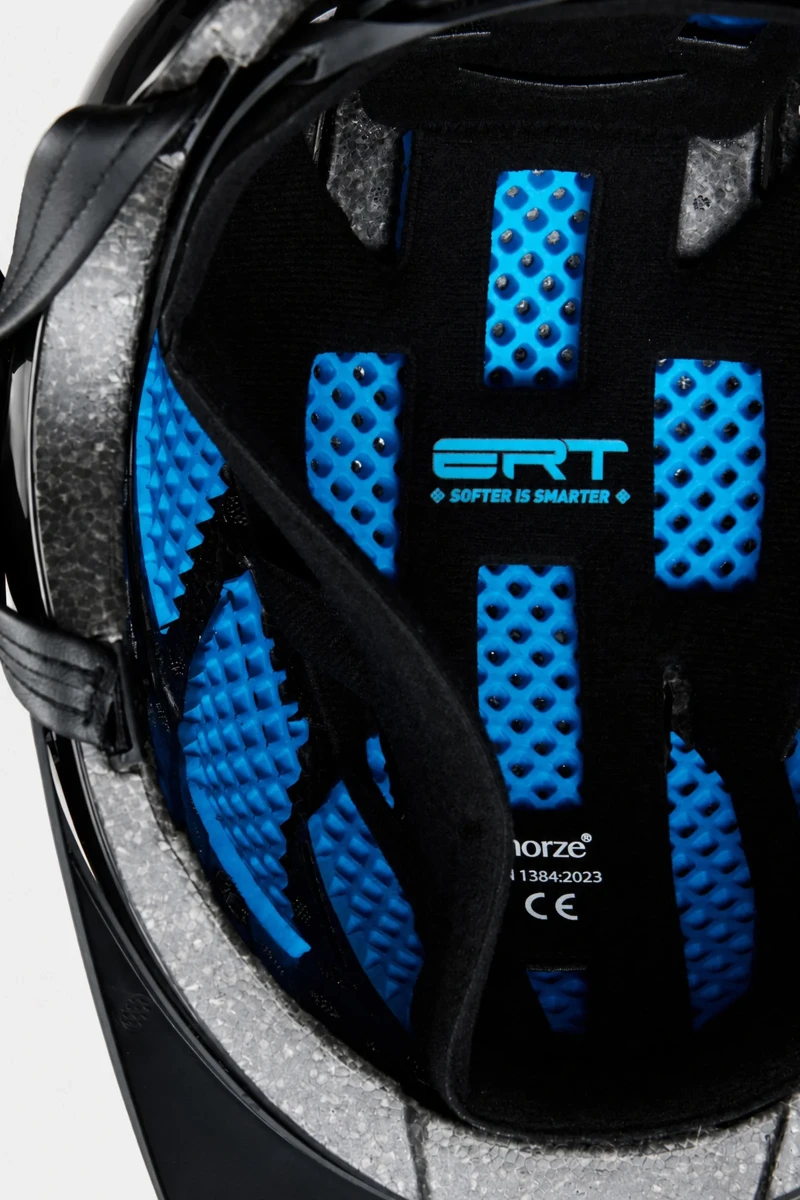 HORZE kask jeździecki Guardian Gloss ERT czarny S