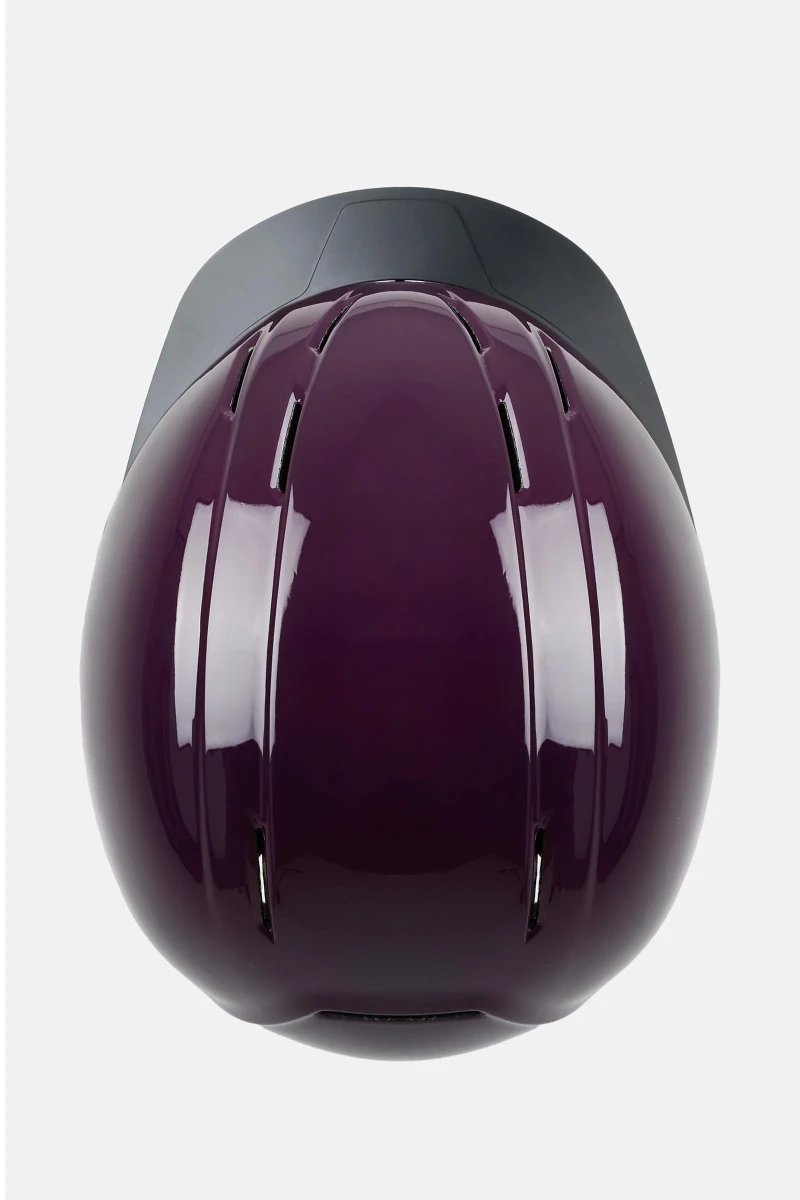 HORZE kask jeździecki Guardian Gloss ERT fioletowy S