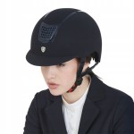EQUESTRO kask jeździecki ECLIPSE granatowy 59-61 L