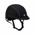 EQUESTRO kask jeździecki PHANTOM czarny 52-56 S/M