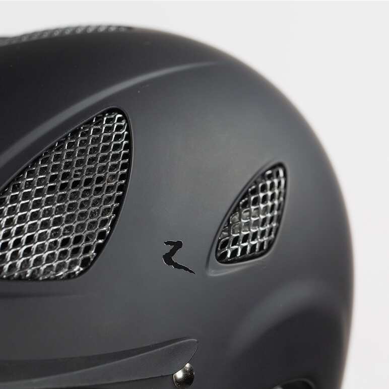 HORZE Orbital kask jeździecki z wentylacją VG1 52-56 CZARNY