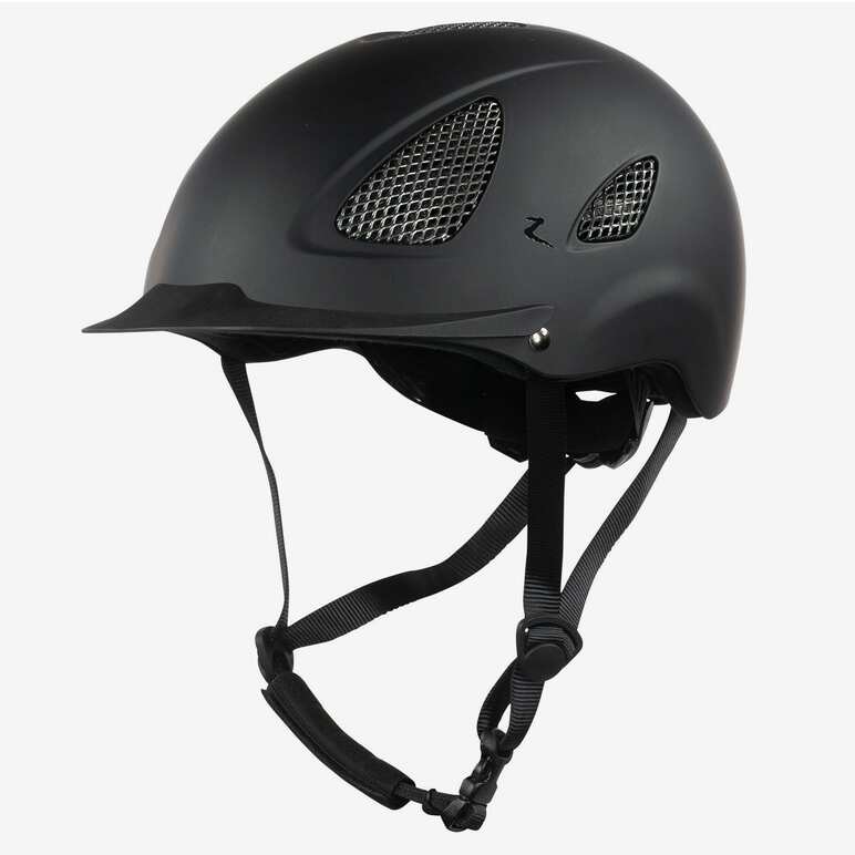 HORZE Orbital kask jeździecki z wentylacją VG1 52-56 CZARNY