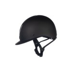 HKM kask jeździecki Illusion czarny/shiny silver 58-60 L