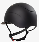 EQUESTRO kask jeździecki GALAXY 55-57 CZARNY/ROSE GOLD DAMSKI