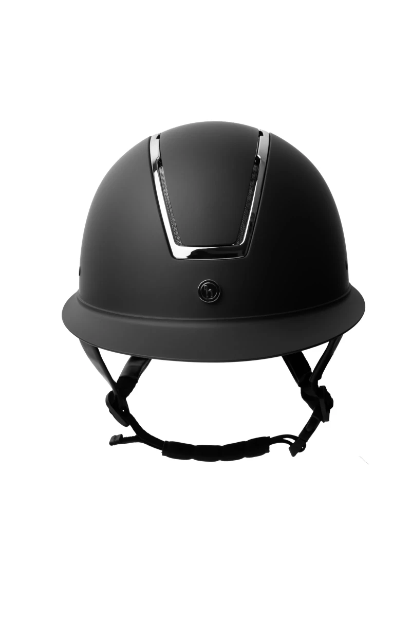 HORZE kask jeździecki ATMOS METALLIC II  czarny 52-54