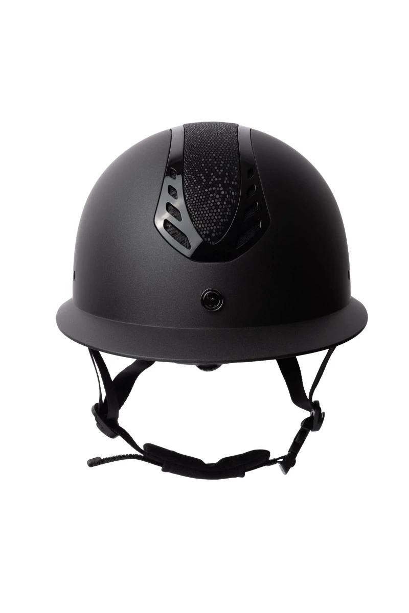 HORZE kask jeździecki CADENCE  BLACK / SNAKE 055-X-057