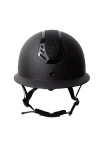 HORZE kask jeździecki CADENCE  BLACK / SNAKE 055-X-057