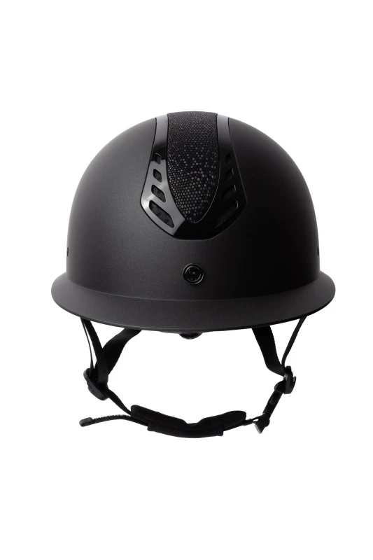 HORZE kask jeździecki CADENCE  BLACK / SNAKE 055-X-057