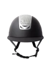 HORZE kask jeździecki ARIX II CRYSTAL BLACK / SILVER 052-X-054