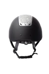 HORZE kask jeździecki ARIX II CRYSTAL BLACK / SILVER 052-X-054