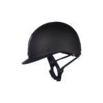 HKM kask jeździecki ILLUSION  BLACK\SHINY SILVER 55-57cm