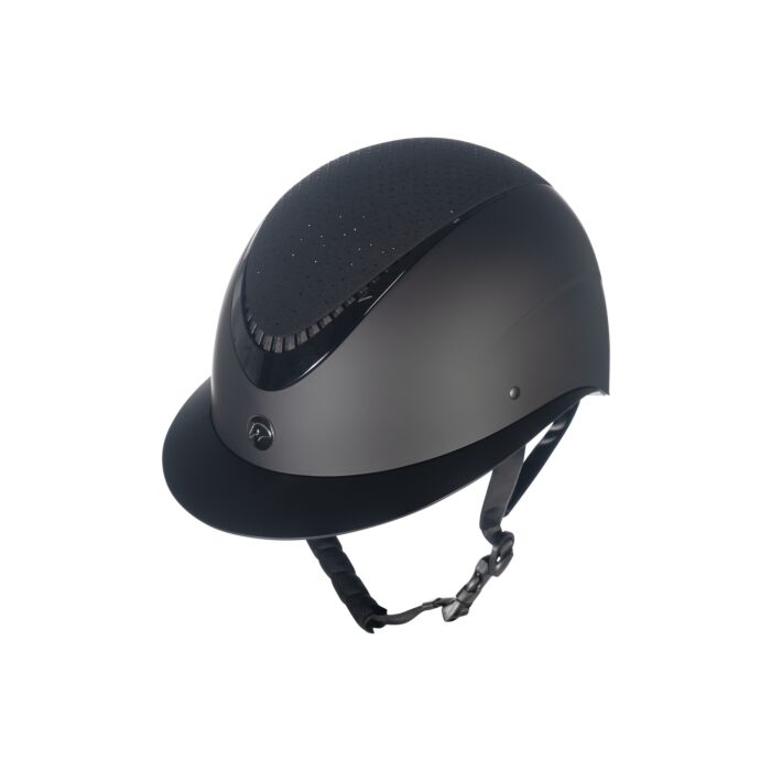 HKM  kask jeździecki ALARION DIAMOND BLACK \ BLACK 58-60cm