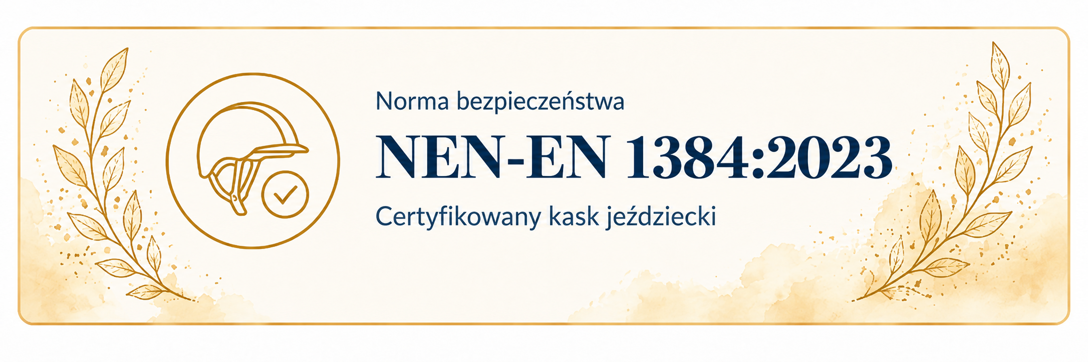 Norma bezpieczeństwa kasku jeździeckiego NEN-EN 1384:2023